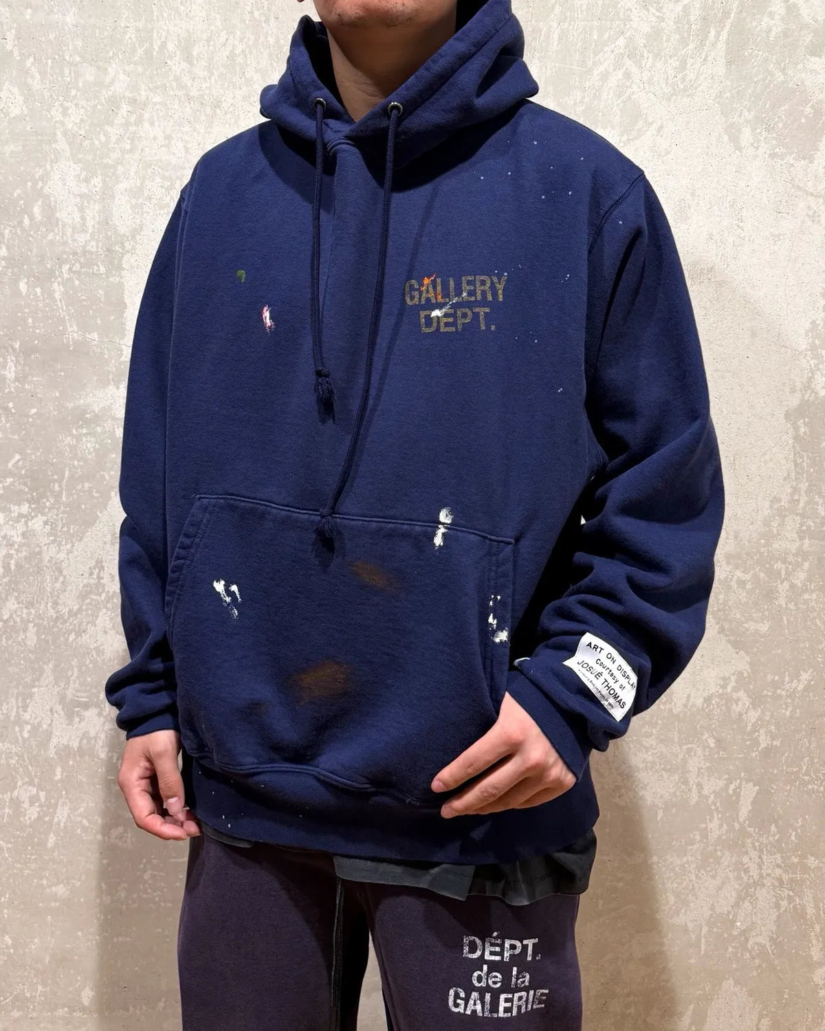 GALLERY DEPT. / GD PAINT LOGO HOODIE (GPH-50044)