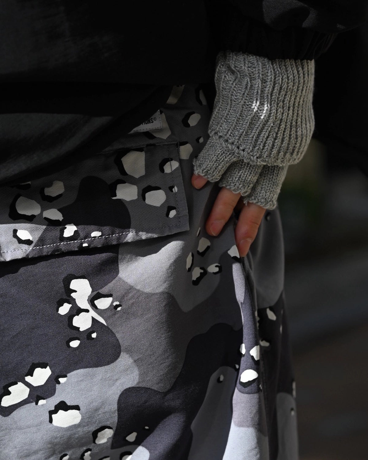 COOTIE PRODUCTIONS® / Camouflage Utility Wide Easy Pants (CTE-25A119)