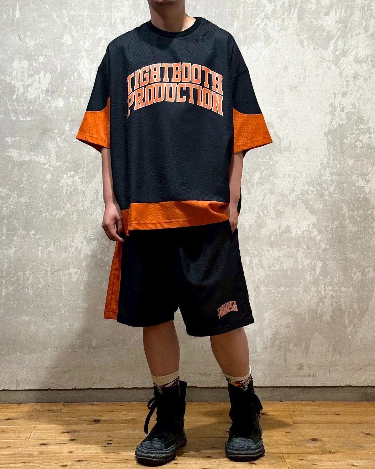 TIGHTBOOTH / COLLEGE DOBBY SHORTS (00009402)
