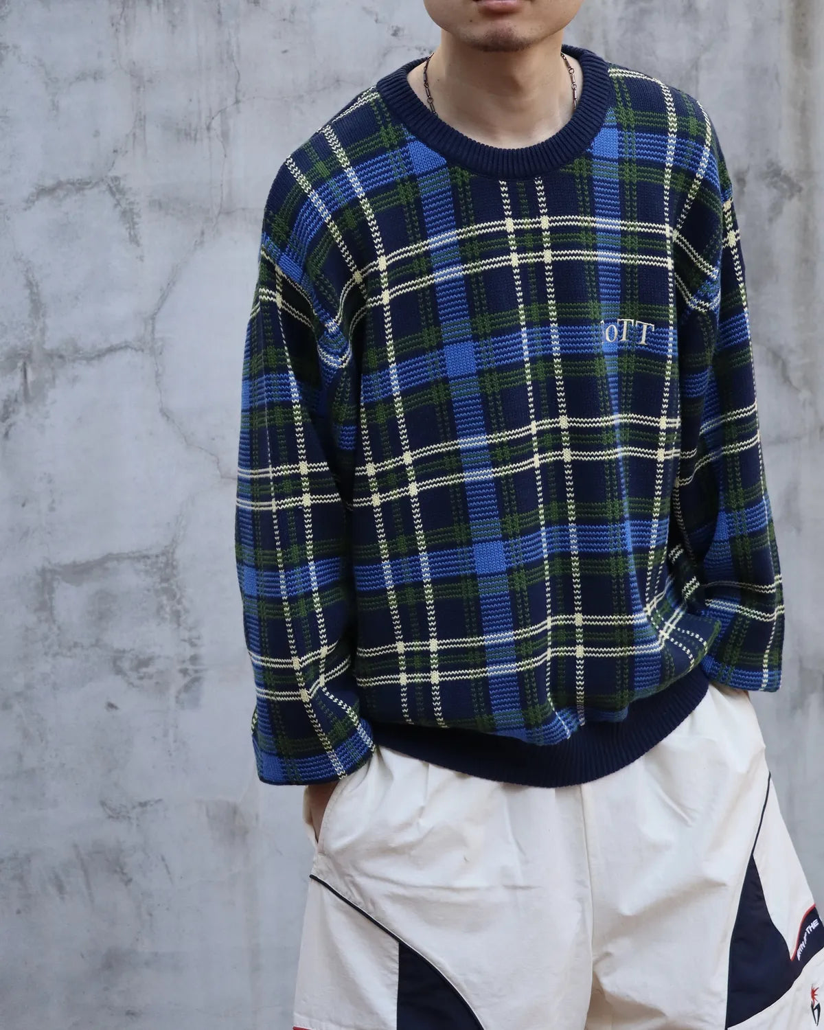 BoTT / Checked Knit