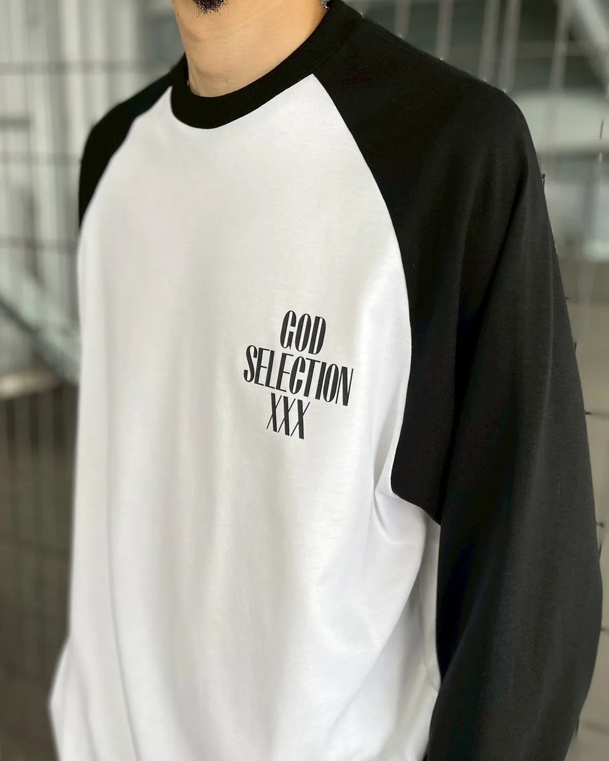 GOD SELECTION XXX / RAGLAN SLEEVE T-SHIRT (GX-S25-RT-02)