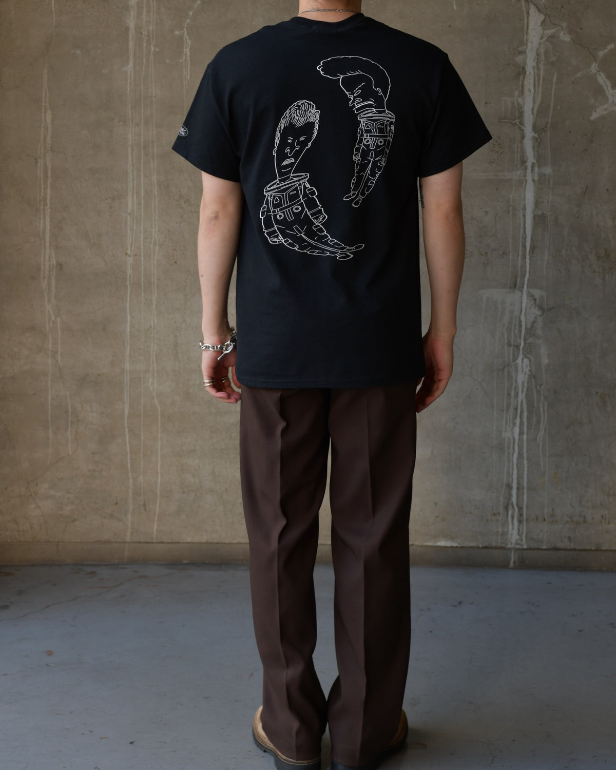 DELUXE × BEAVIS AND BUTT HEAD / SPACE SUCK TEE (26SD2710)