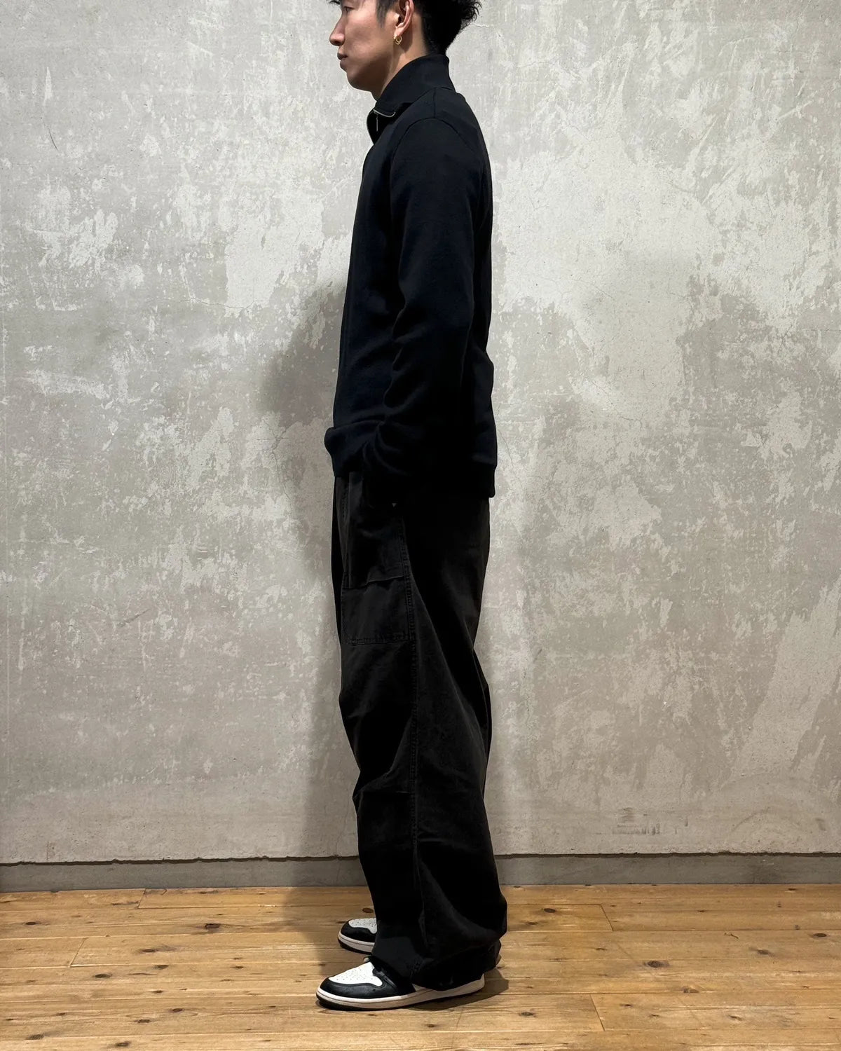 entire studios / ZIP UP TURTLENECK (UNU-25-11055)
