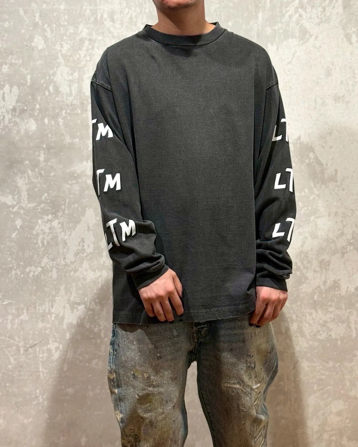 LASTMAN / LS PRINTED TEE ""LSMN"" (252LM-CT11)