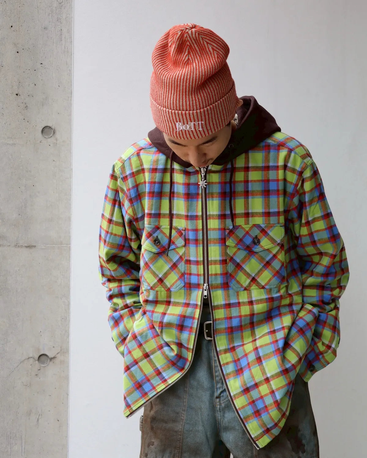BoTT / Hooded Fannel Shirt