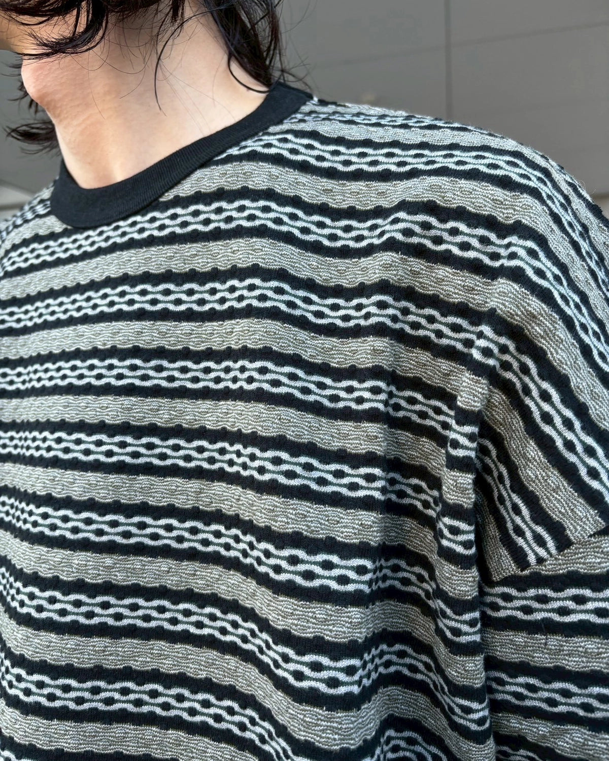 COOTIE PRODUCTIONS® / Jacquard Border S/S Tee (CTE-25S321)
