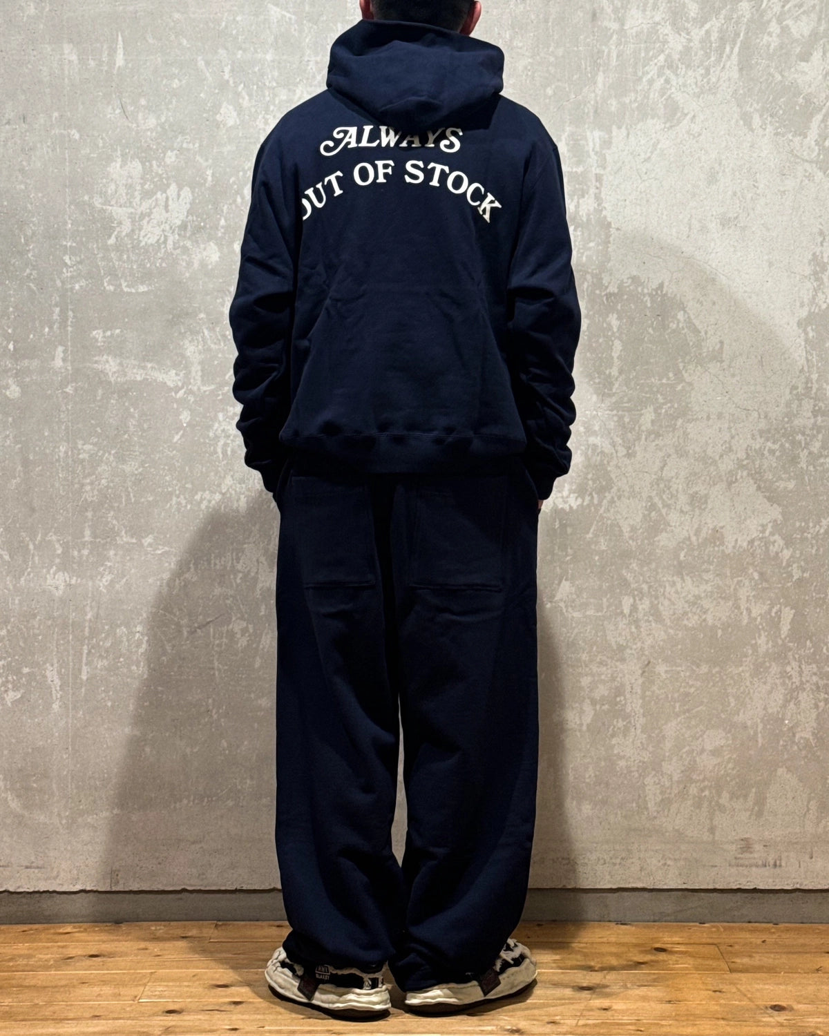 ALWAYS OUT OF STOCK / BASIC LOGO HOODIE (HA-325203213)
