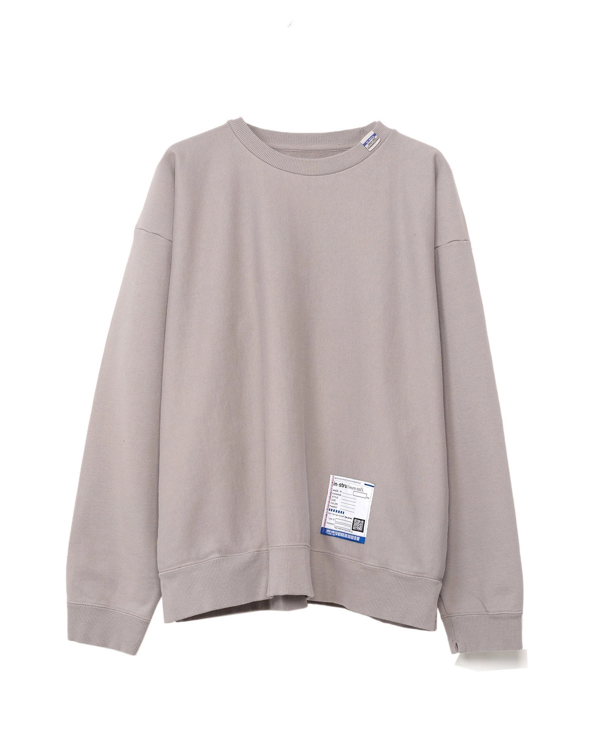 Maison MIHARA YASUHIRO in・stru(men-tal). / French Terry Pullover Sweatshirt (I12PO502)
