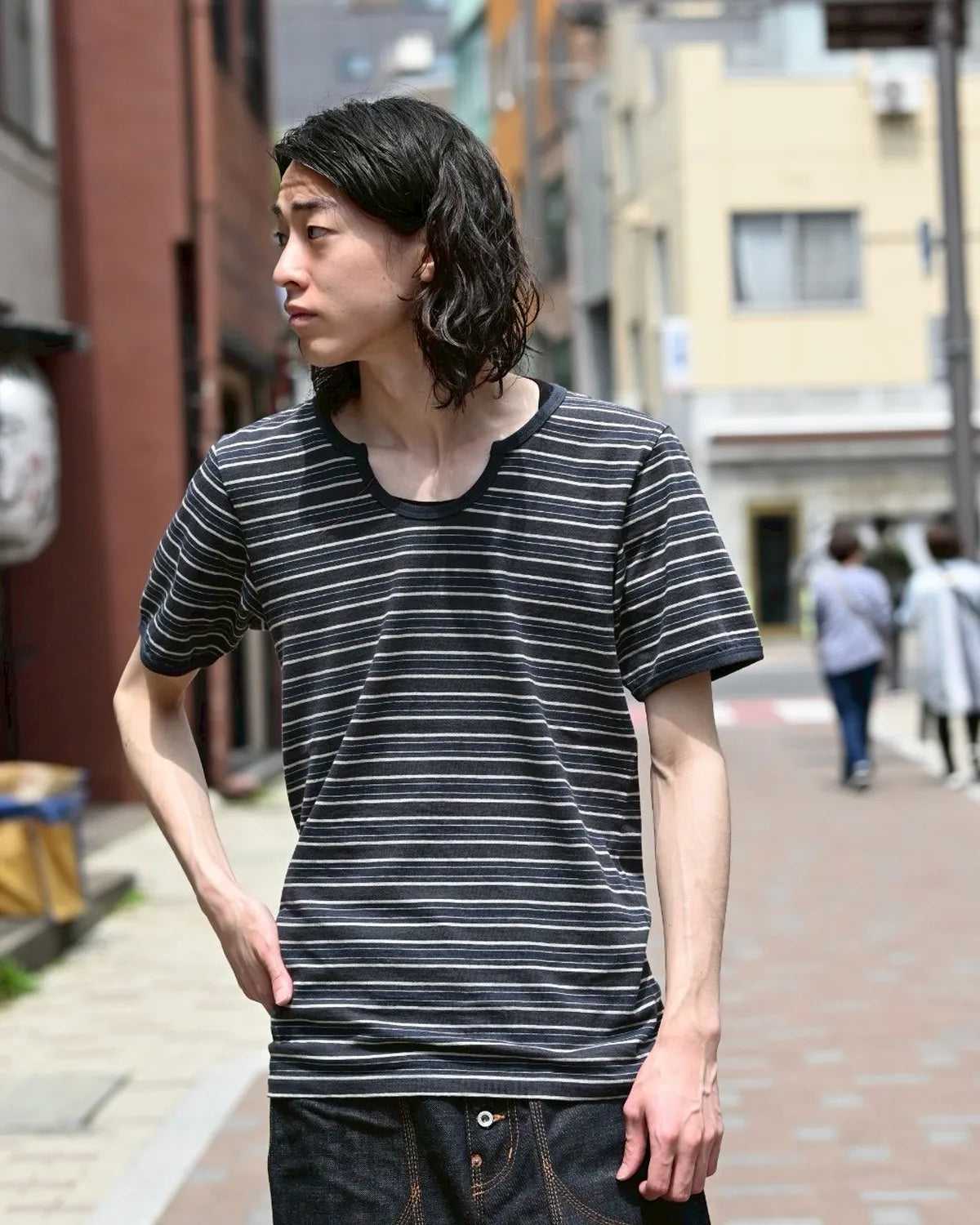 SUGARHILL / STRIPE TIGHT TEE (2541000902)