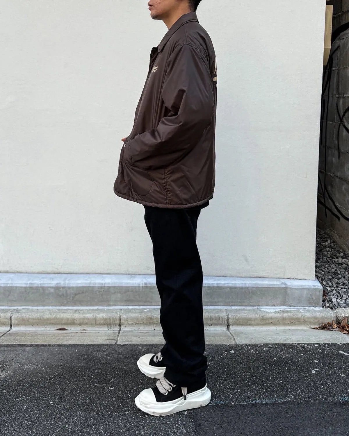 LASTMAN / Lining Fleece Coach Jacket (LM-A26-0000-003)