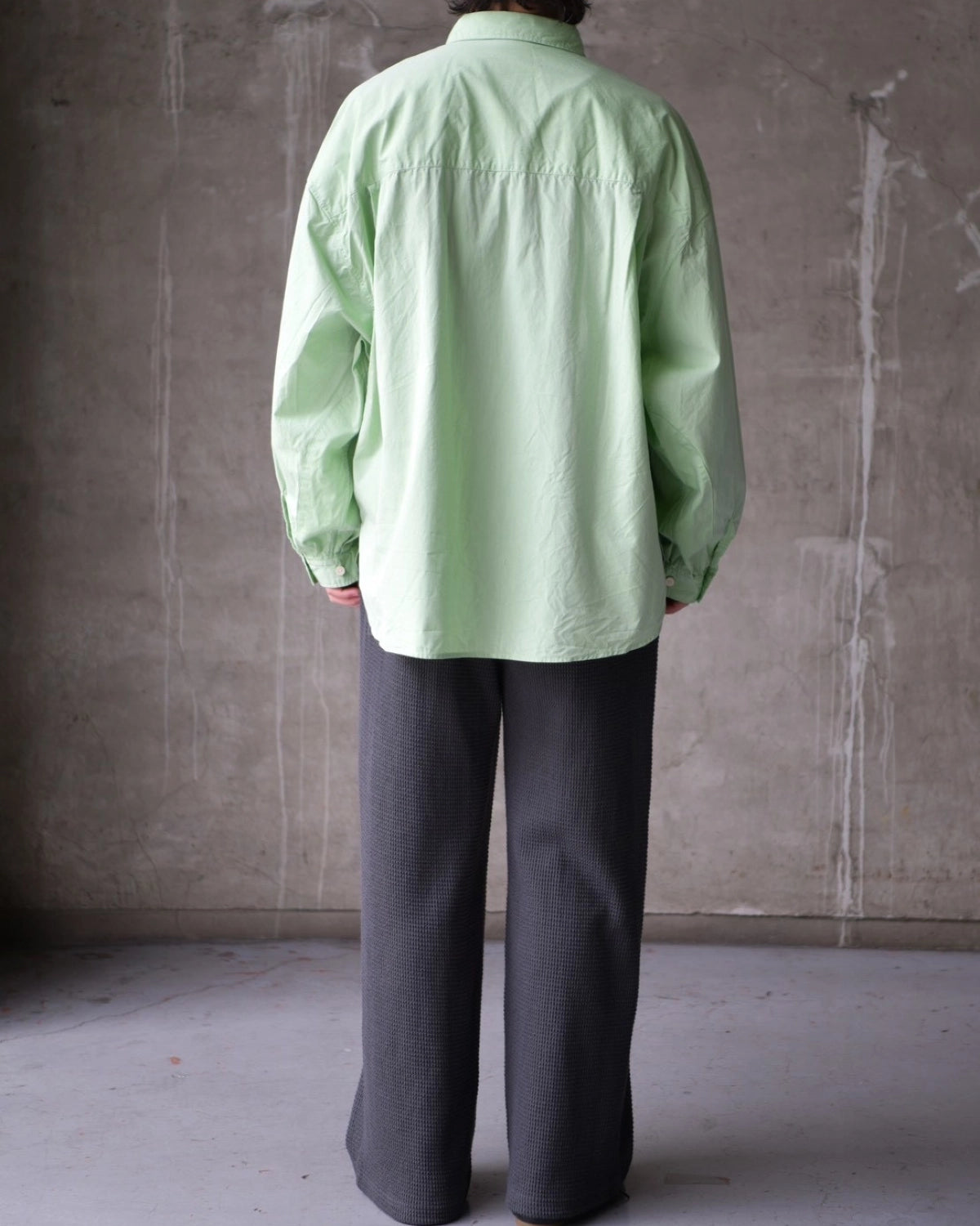 refomed / WRIST PATCH WIDE SHIRT (RESH-029)