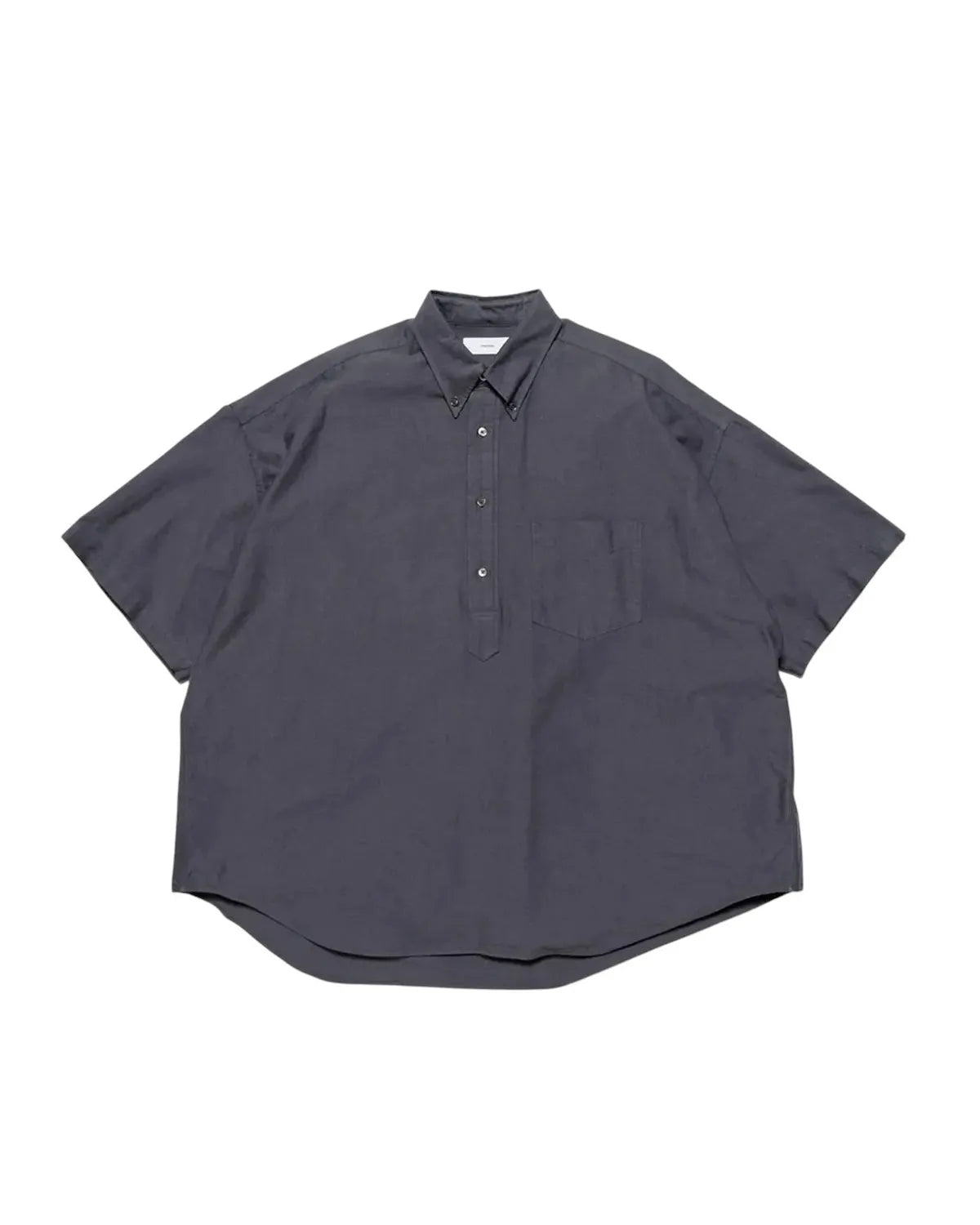 Graphpaper / Oxford S/S Oversized B.D Pullover Shirt (GM252-50077B)