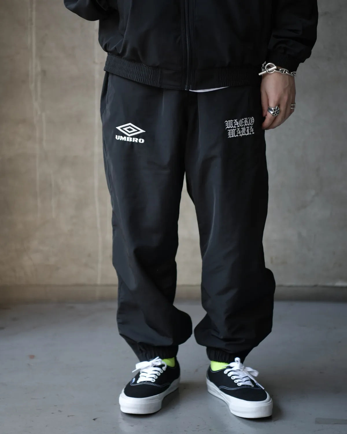 WACKO MARIA × UMBRO / TRACK PANTS -TYPE-1- (26SS-WMO-UB02)