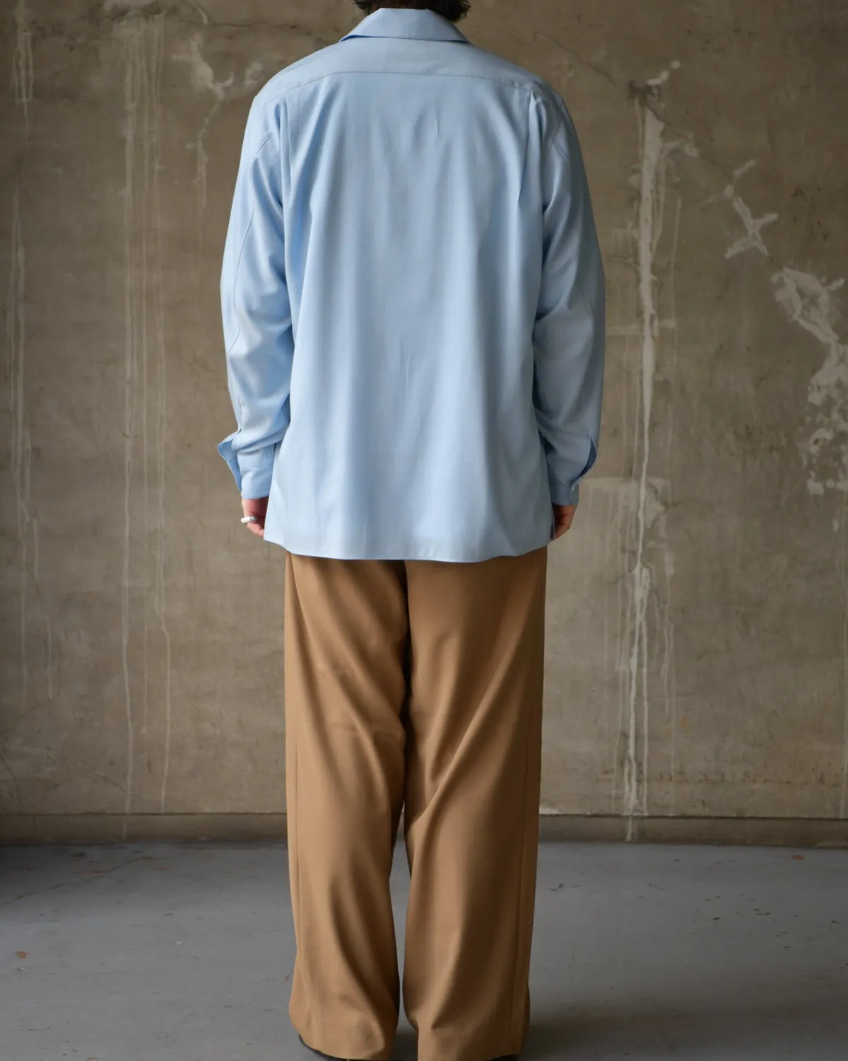 MARKAWARE / Survival Cloth® Tropical Triple Pleated Wide Trousers (A26A03PT02C)