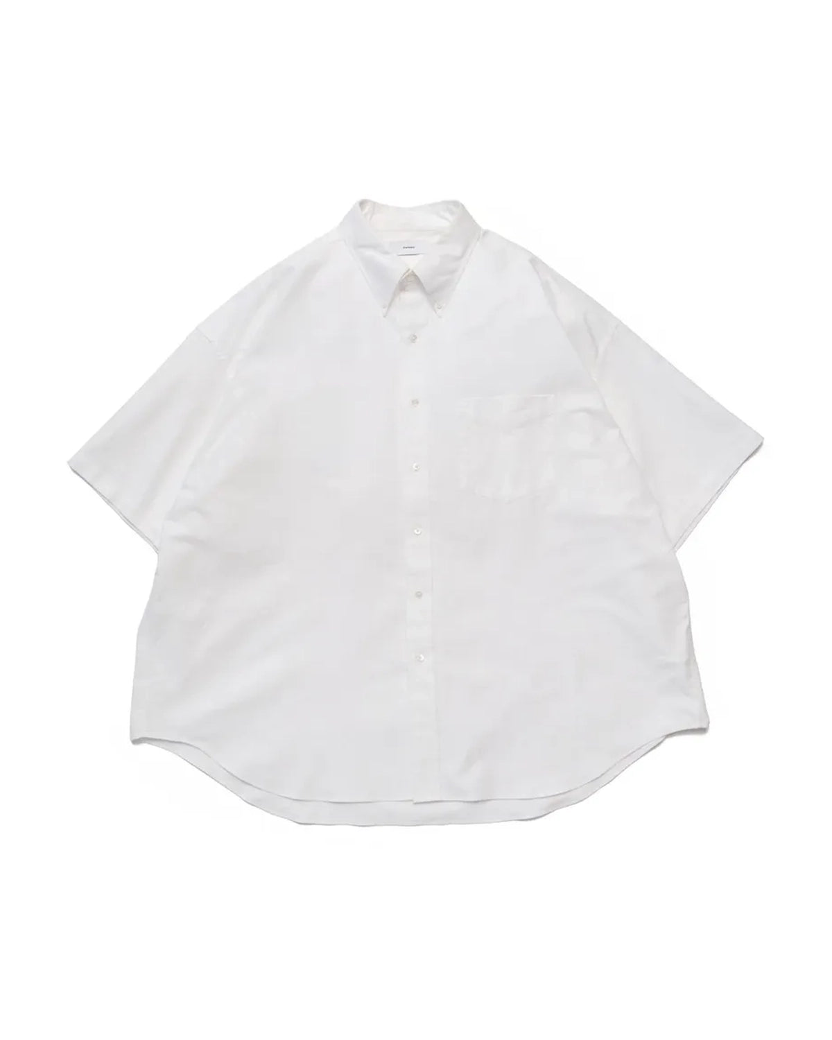 Graphpaper / Oxford S/S Oversized B.D Shirt (GM252-50076B)