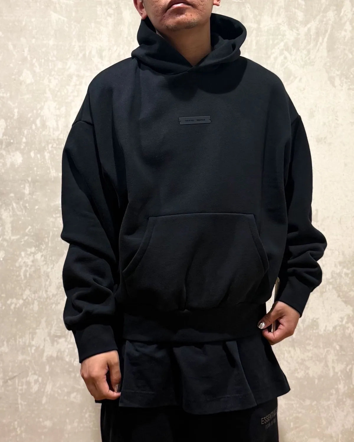 ESSENTIALS / CLASSIC FIT FLEECE HOODIE (192SP252050F)