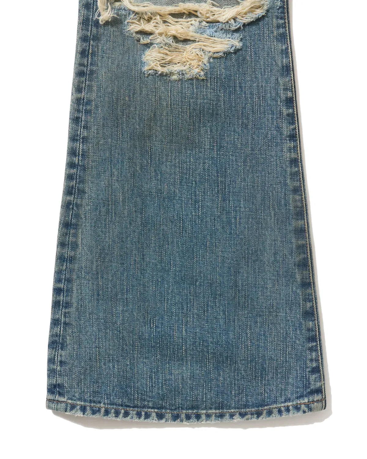SUGARHILL / DESTRESSED MODERN DENIM FLARED CUT Regular price (26440432)