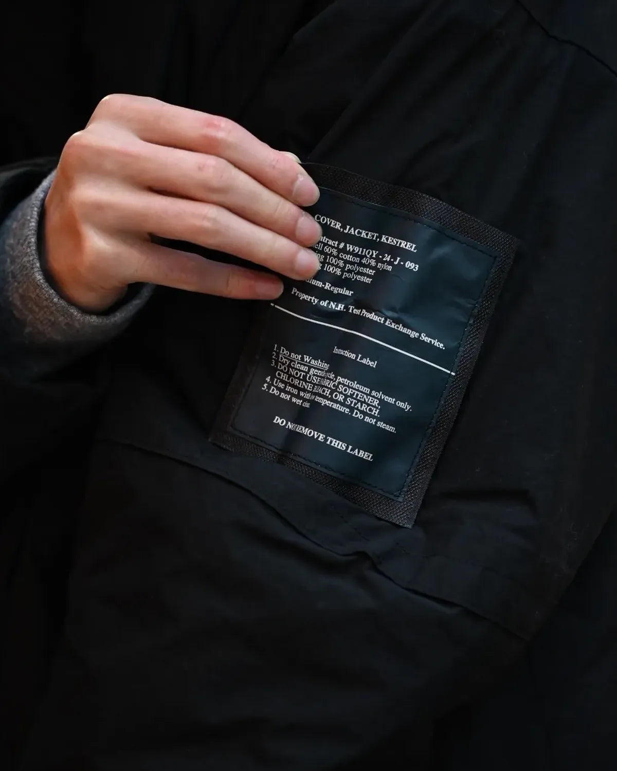 N.HOOLYWOOD TEST PRODUCT EXCHANGE SERVICE / PUFFER JACKET (9252-BL05-002)