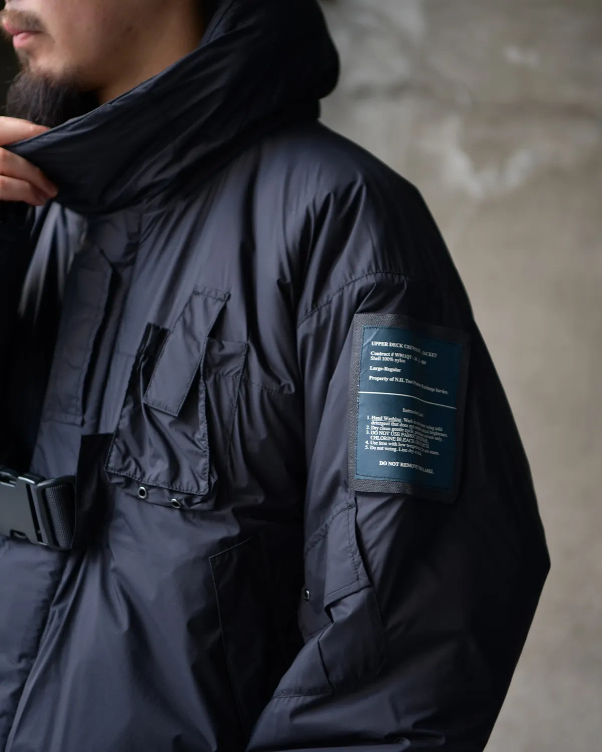 N.HOOLYWOOD TEST PRODUCT EXCHANGE SERVICE / PUFFER JACKET (9252-BL02-003)