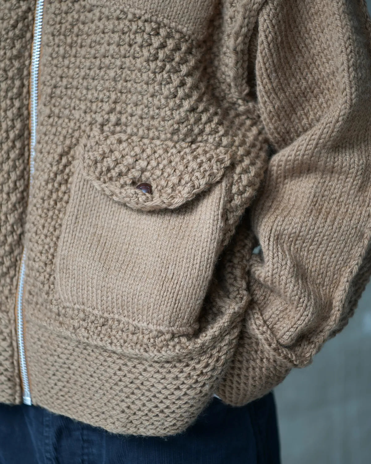 refomed / GRANNY KNIT JACKET (REKN-011)