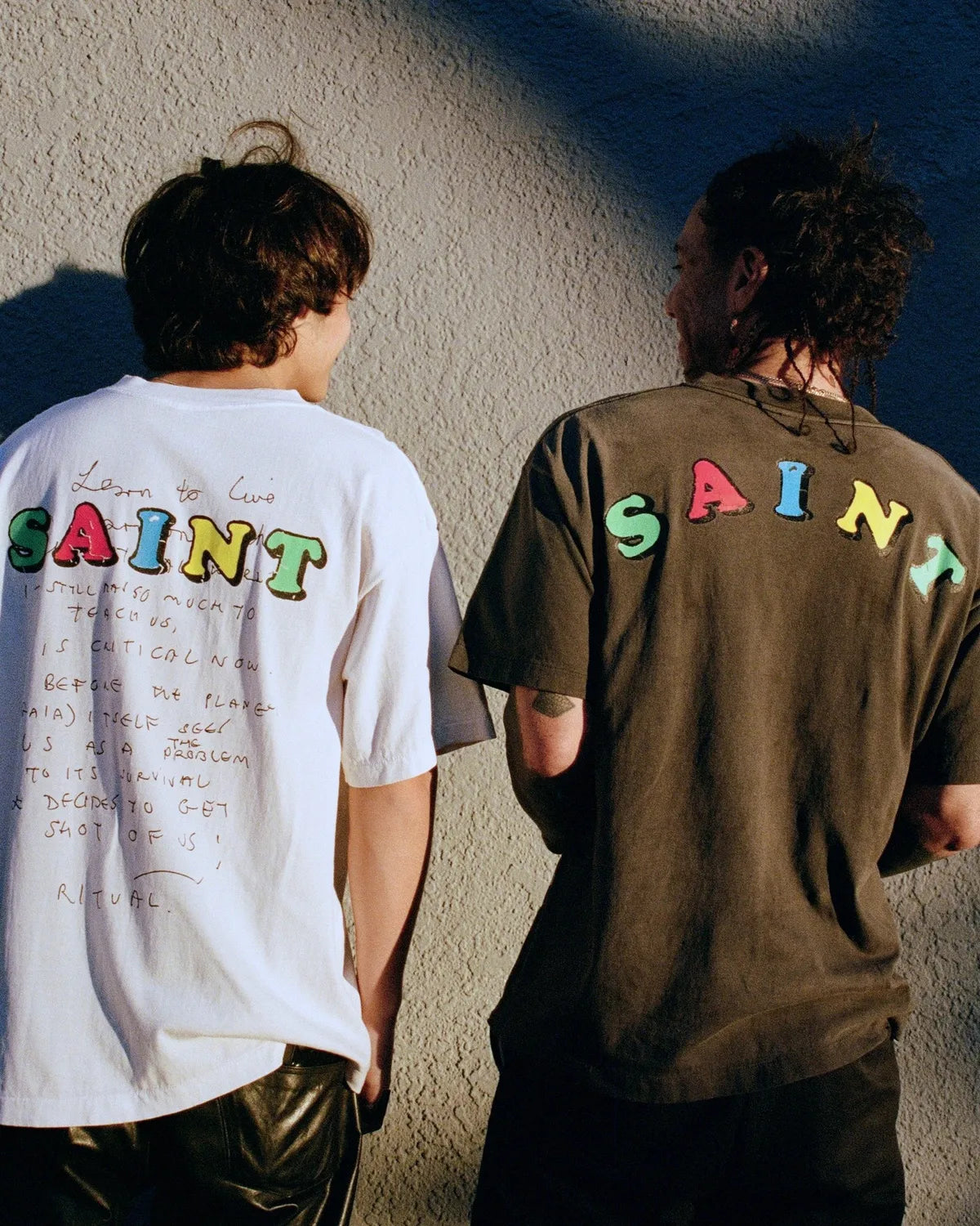 ©︎SAINT Mxxxxxx × Jamie Reid / JR_SS T-SHIRT / VOTE F LIGHT (SM-MK8-0000-C01)