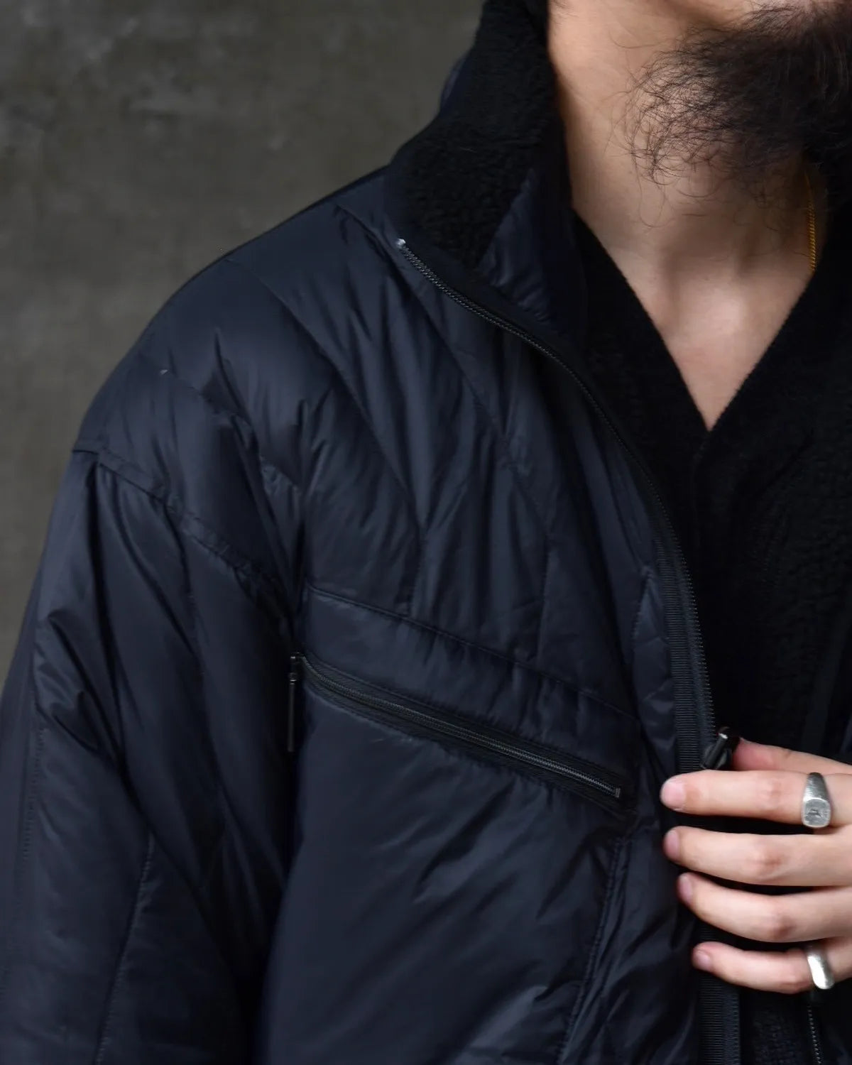 is-ness × TAION / REVERSIBLE FLEECE DOWN JACKET is-ness × TAION (25AW_34_1007AWDOWNJK01)