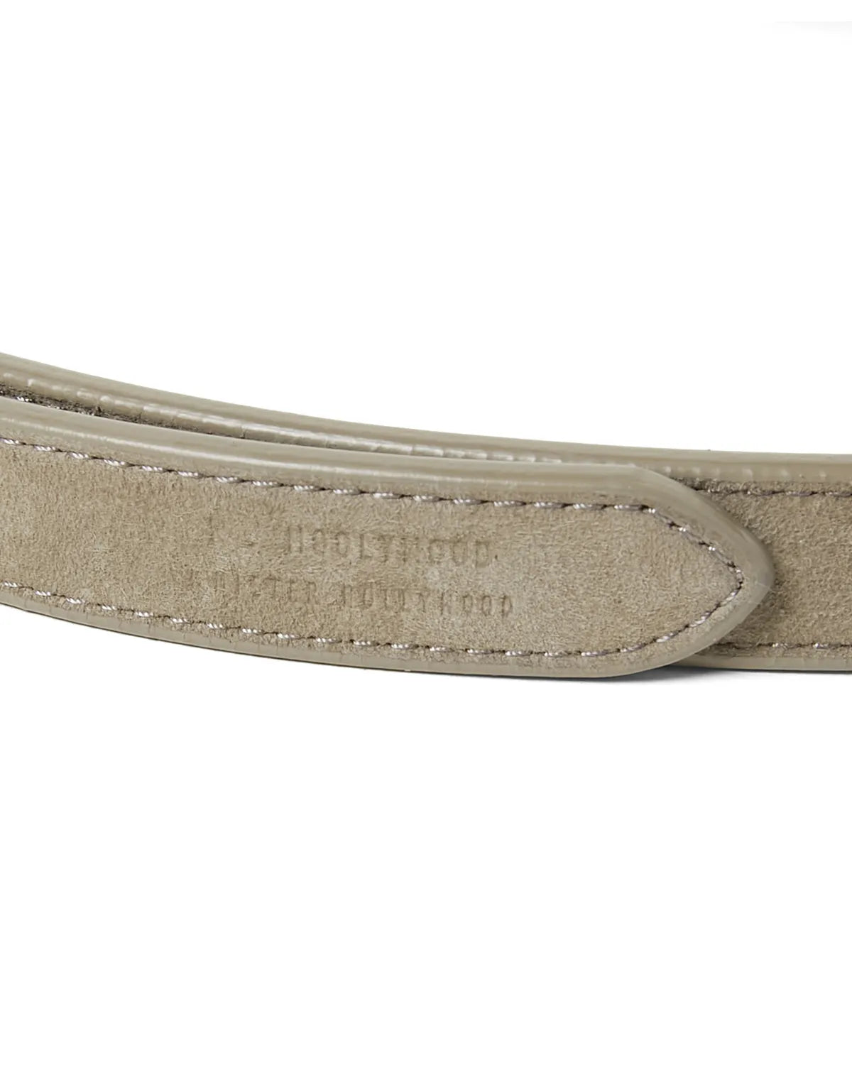 N.HOOLYWOOD COMPILE / LEATHER BELT (2262-AC08)