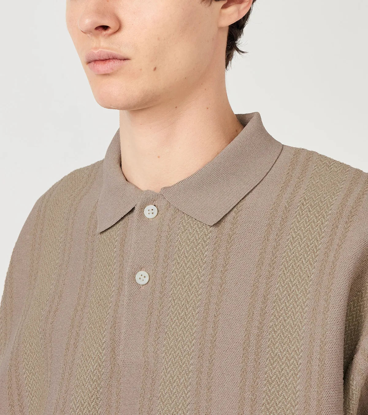 nanamica / Knit Polo Sweater (S26SH019)