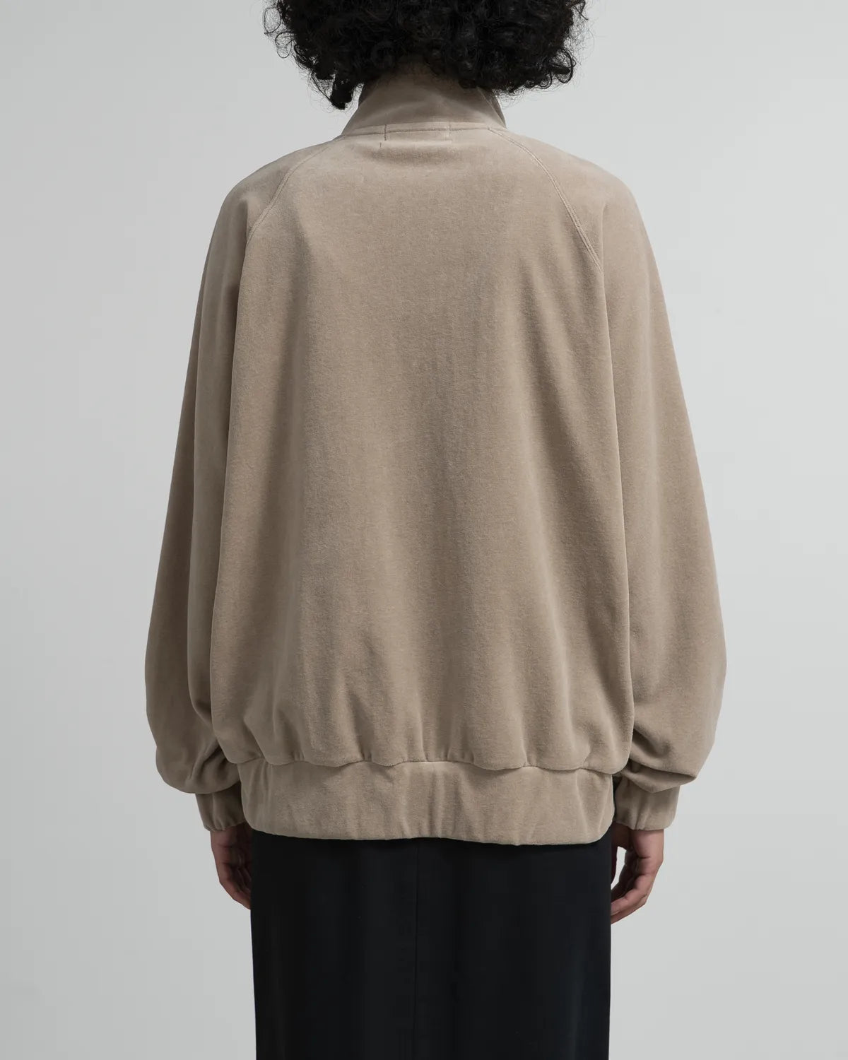 Graphpaper / Compact Velour Track Jacket (GL253-70407)