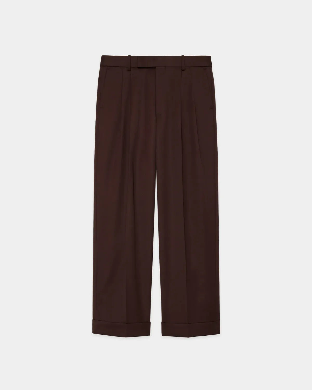 MARKAWARE / Organic Wool 2/80 Gabardine Double Pleated Classic Wide Trousers (A25C01PT01C)