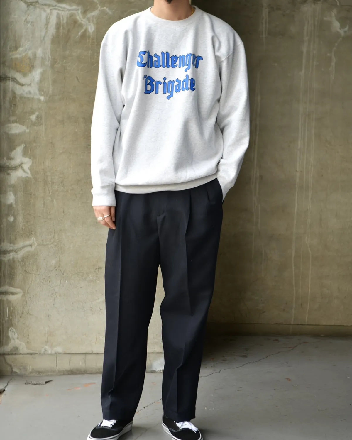 CHALLENGER / CLASSIC LOGO C/N SWEAT (CLG-SW 025-012)