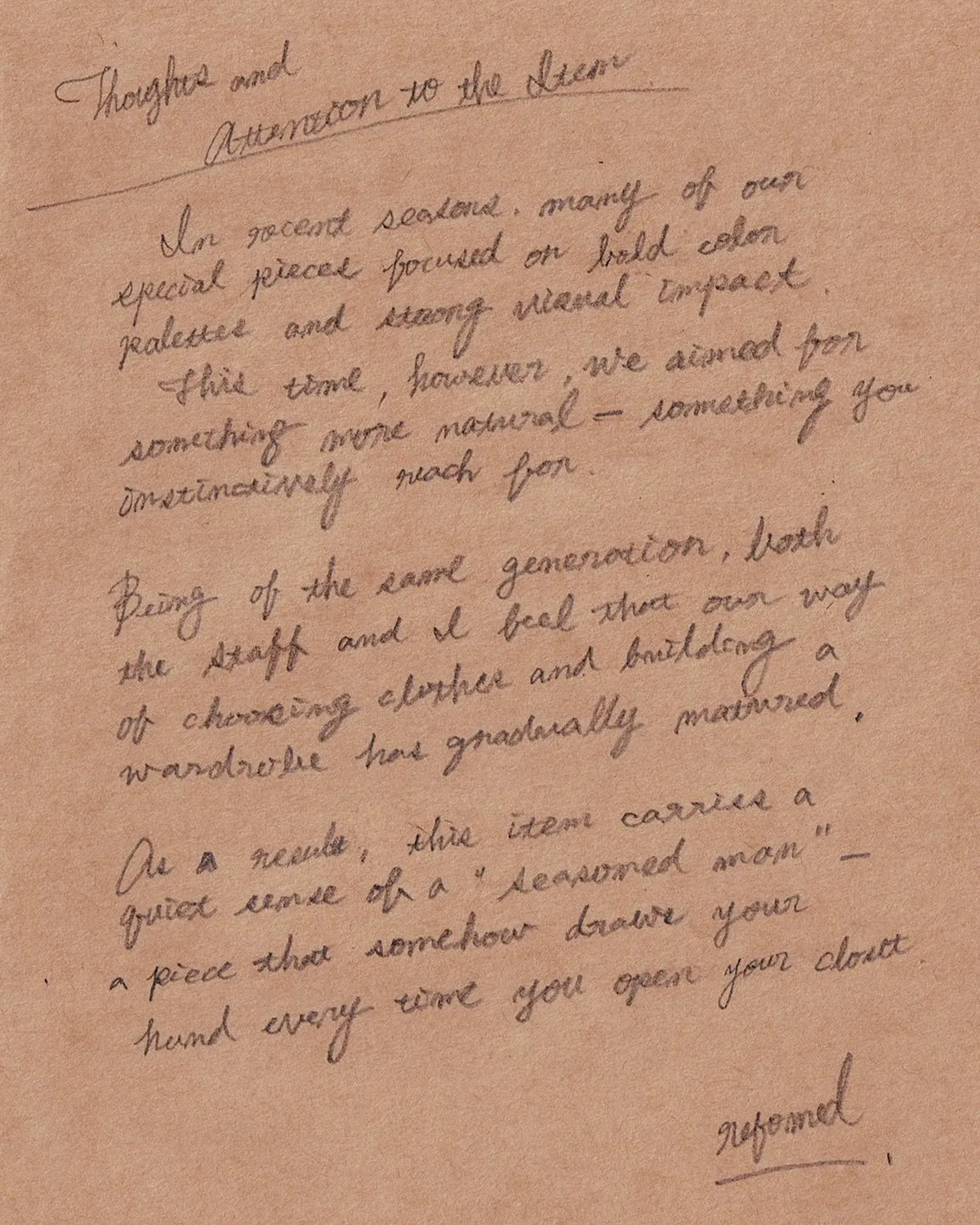 refomed (※ JACK IN THE BOX EXCLUSIVE ) / FRESH MAN PADDED DENIM for JACK IN THE BOX (REPT-JB001)