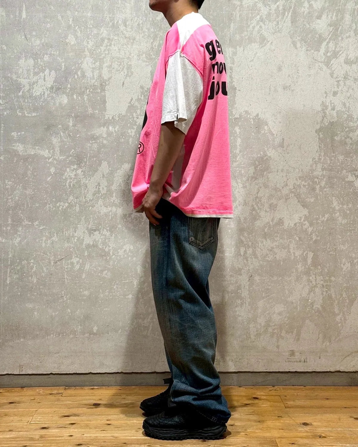 ©︎SAINT Mxxxxxx × A BATHING APE® / BEPA_SS TEE_HANDPRINT (SM-HR1-0000-C33)