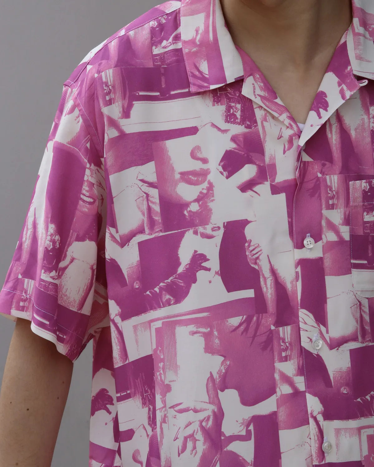 vowels / PRINTED STILL SHIRT (VO-26SS-SH025)
