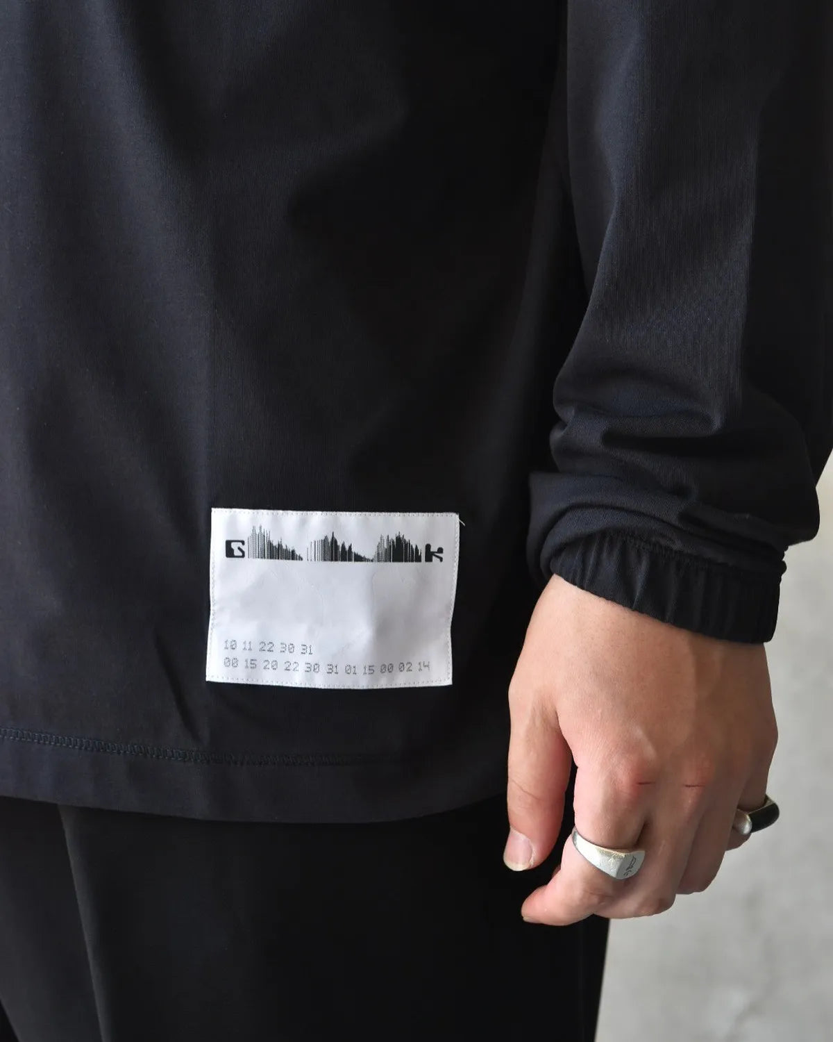 ALMOSTBLACK / REFLECT PRINT TSHIRTS (25AWGAB-CS03)