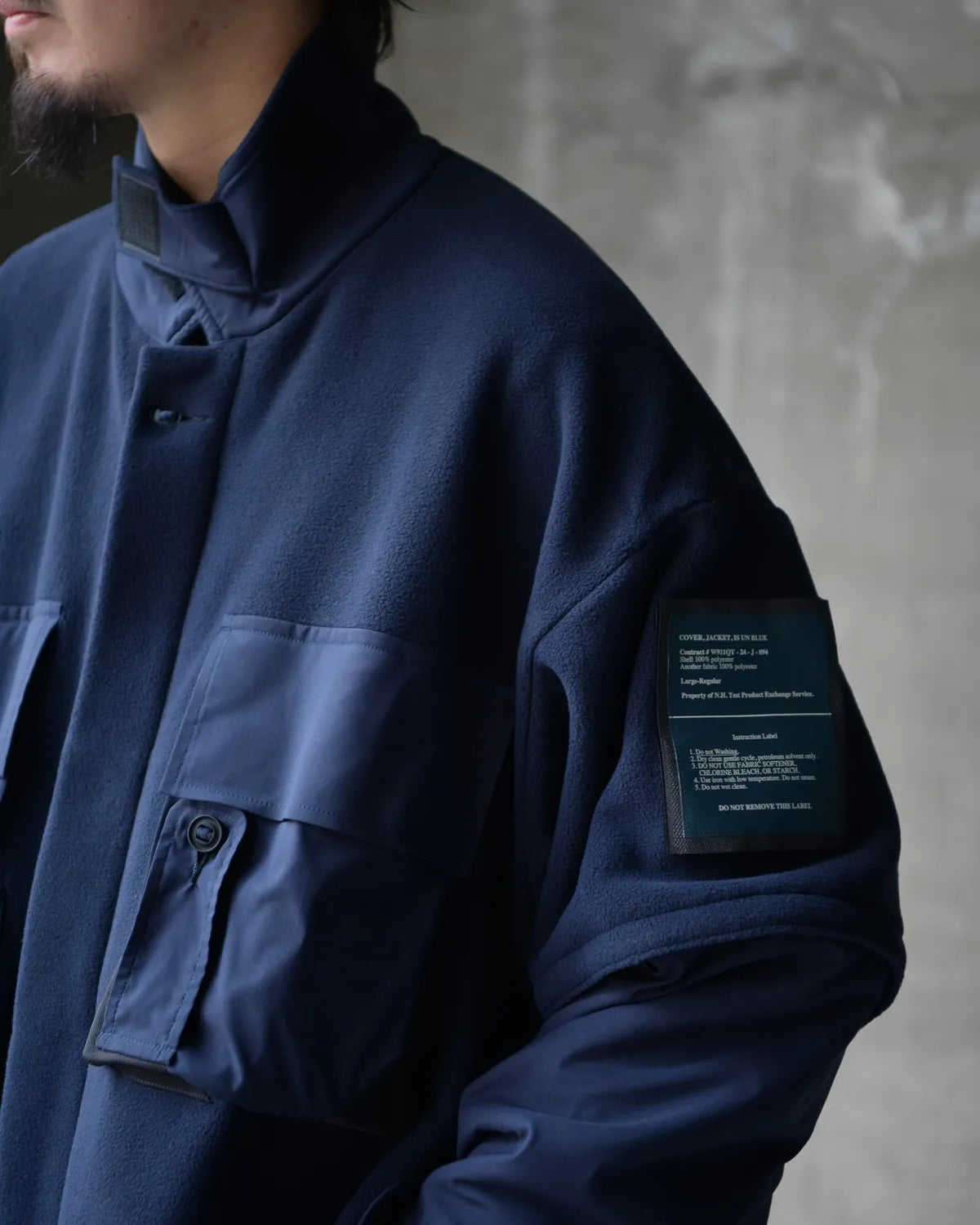 N.HOOLYWOOD TEST PRODUCT EXCHANGE SERVICE / SHIRT BLOUSON (9252-BL06-007)