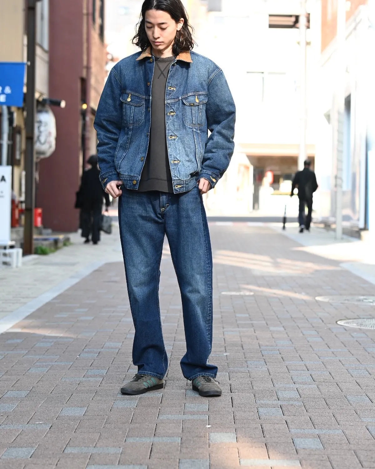 STANDARD CALIFORNIA × Lee / SD Storm Rider Denim Jacket 101LJ Vintage Wash (OUDLA520)