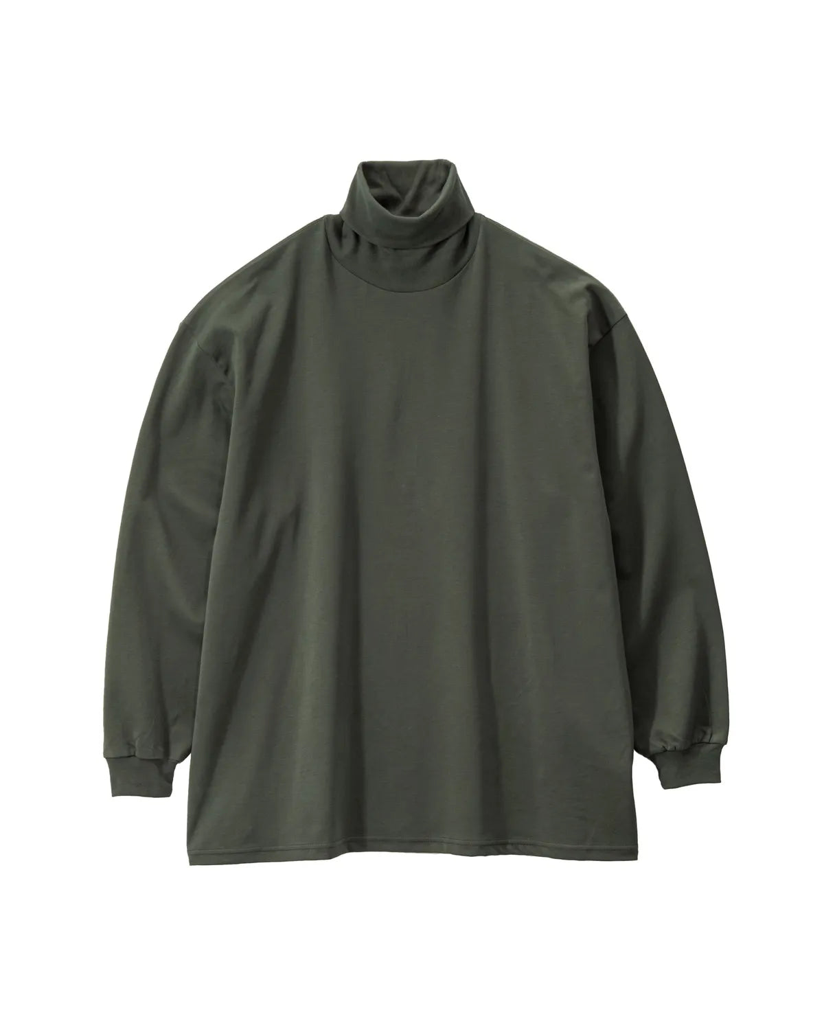 Graphpaper / Brushed Mockrody High Neck L/S Tee (GM253-70422)