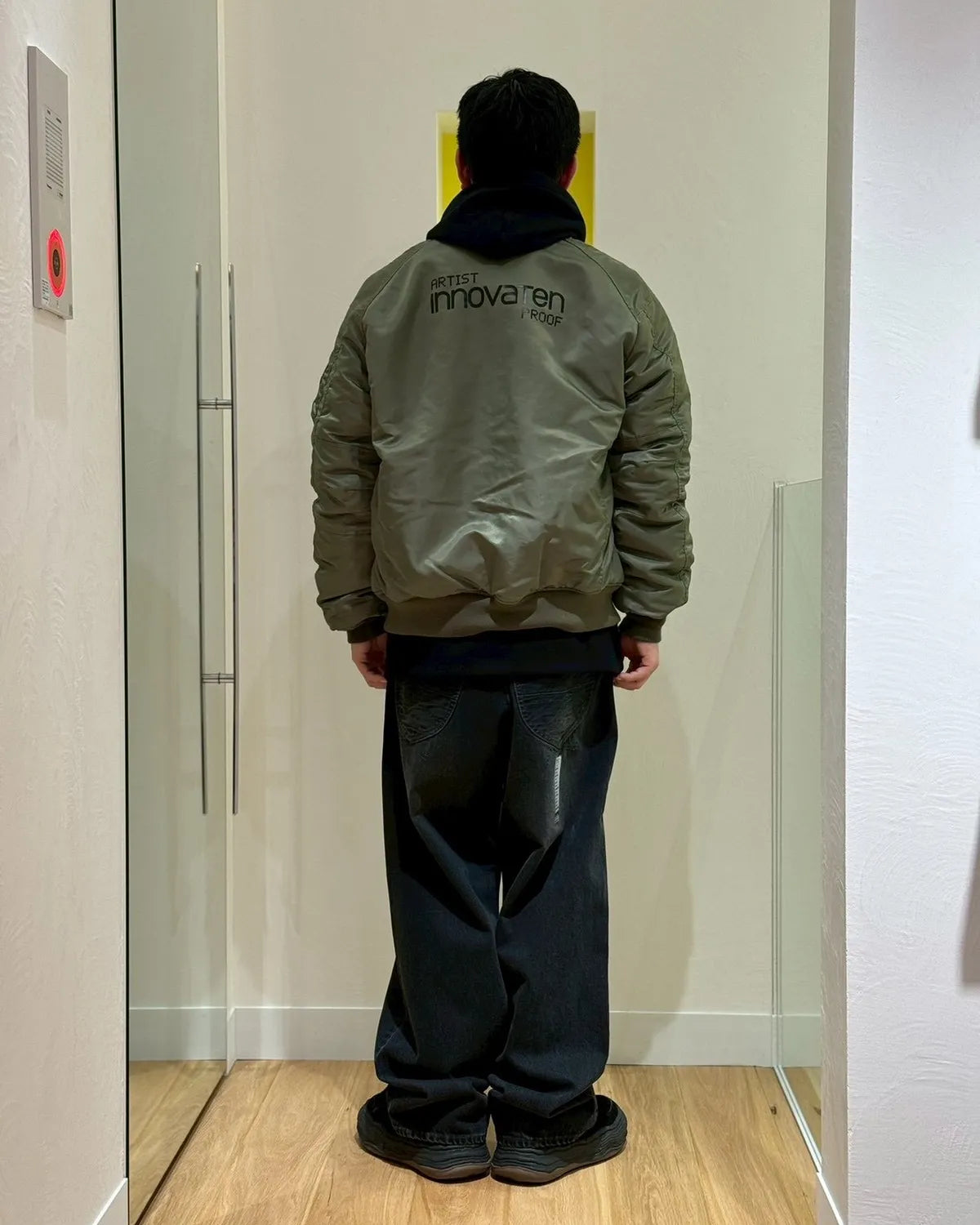 ARTIST PROOF®︎ / × FRGMT × nonnative TROOPER PUFF BLOUSON NYLON TWILL WITH WINDSTOPPER "lnnovaten" (NN-JU4753)