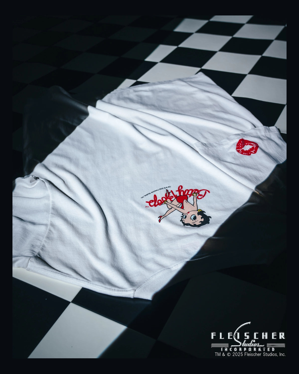 ©︎SAINT Mxxxxxx × Betty Boop / BTY_SS TEE-BETTY (SM-HR1-0000-C40)