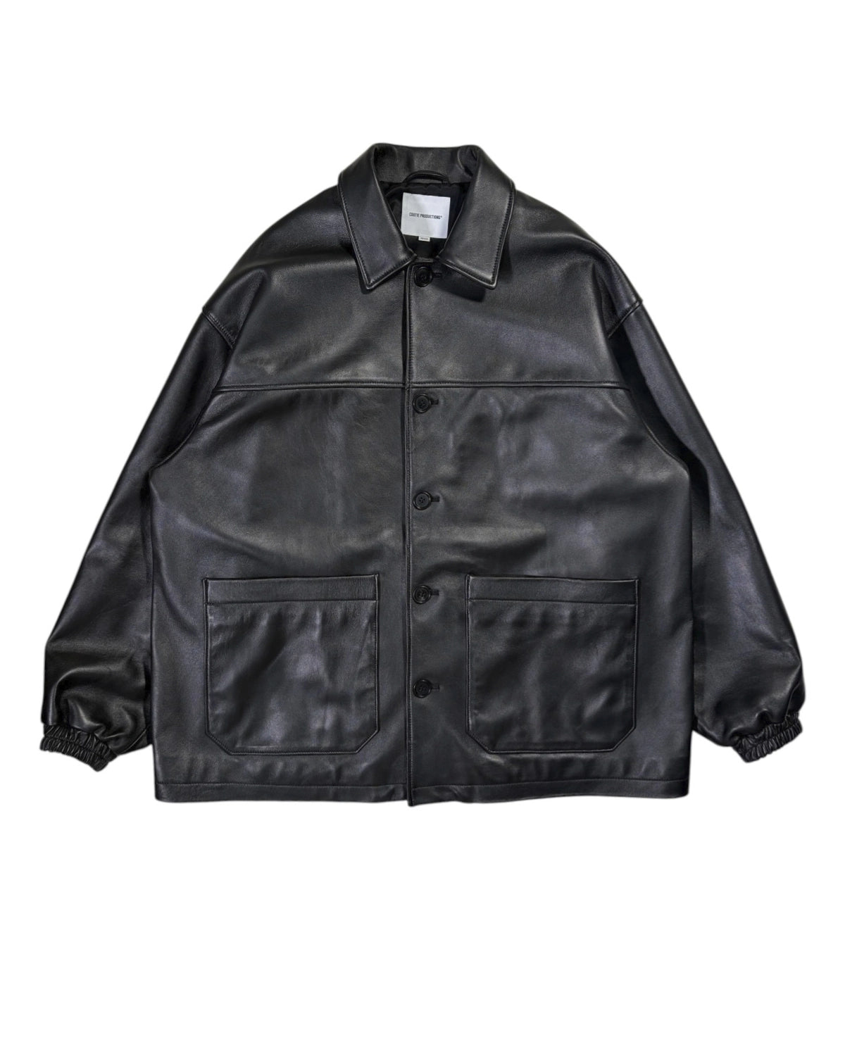 COOTIE PRODUCTIONS® (※ J.B. Voice EXCLUSIVE ) / Leather Car Coat (JB-CTE25A-201)