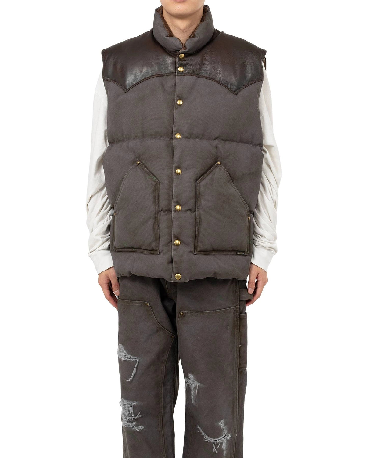 KAMIYA / "Rocky Mountain Featherbed x KAMIYA "Duck Down Vest (G15RM101)
