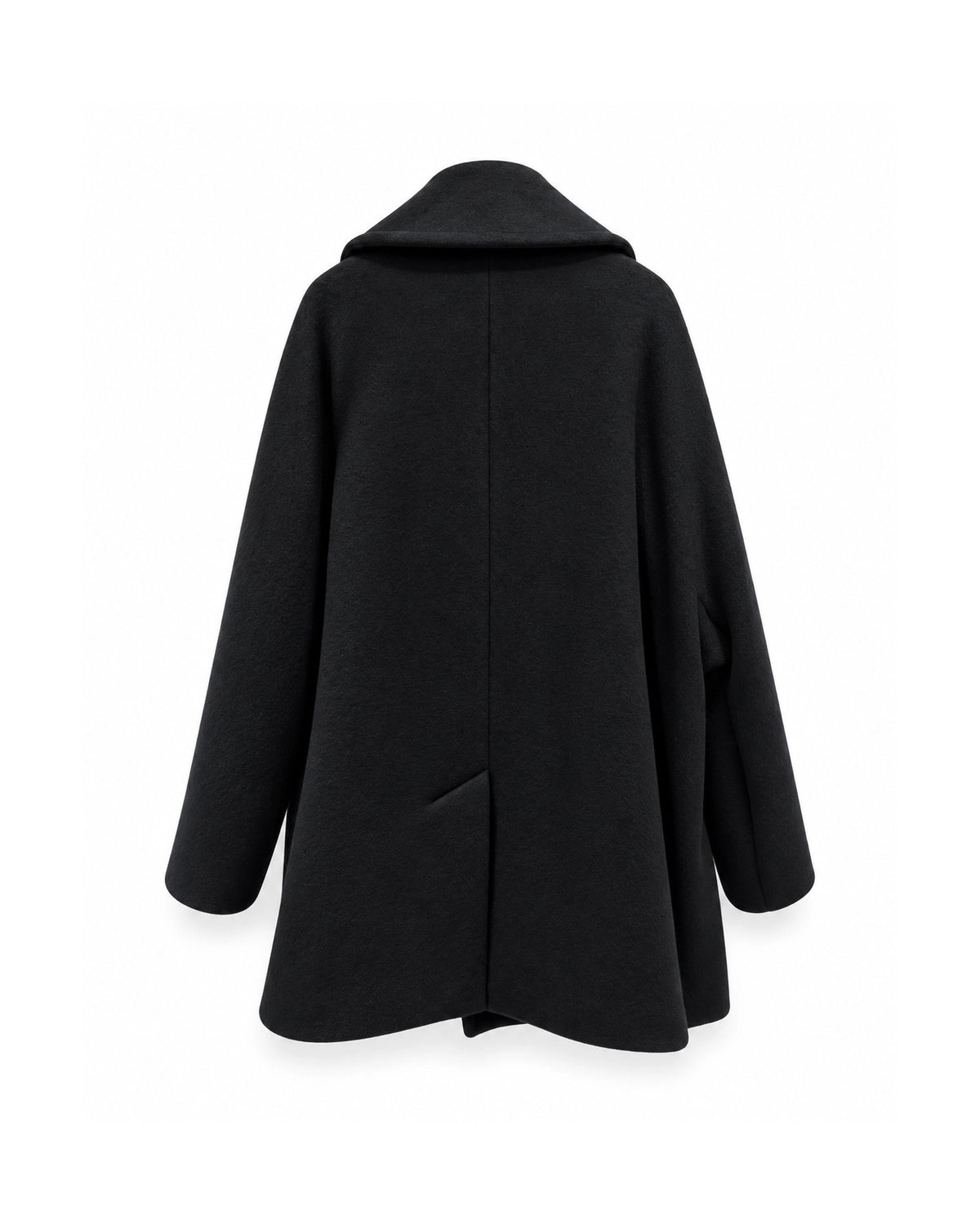 FUMITO GANRYU / Dolman Sleeve Peacoat (Fu16-Co-02)