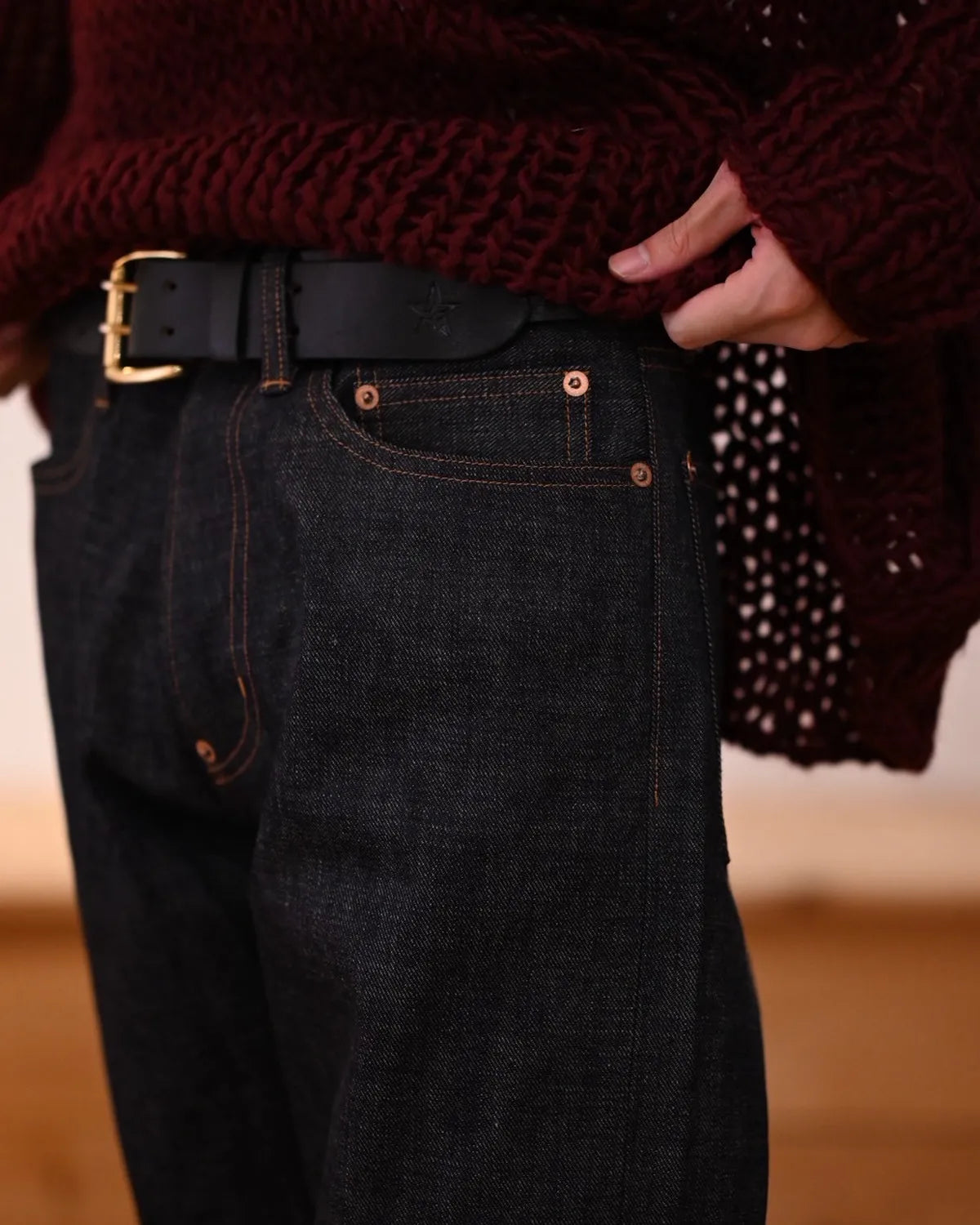 SUGARHILL / MODERN DENIM PANTS WIDE CUT (MODERN02)