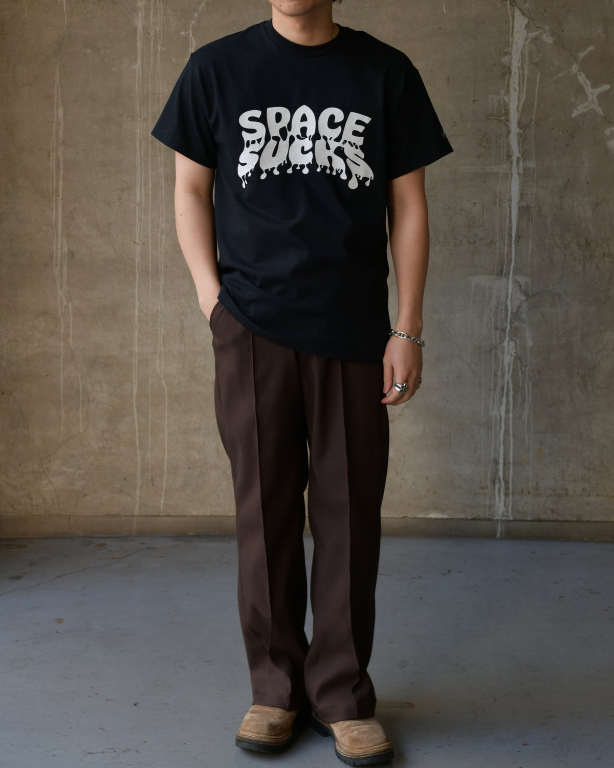 DELUXE × BEAVIS AND BUTT HEAD / SPACE SUCK TEE (26SD2710)