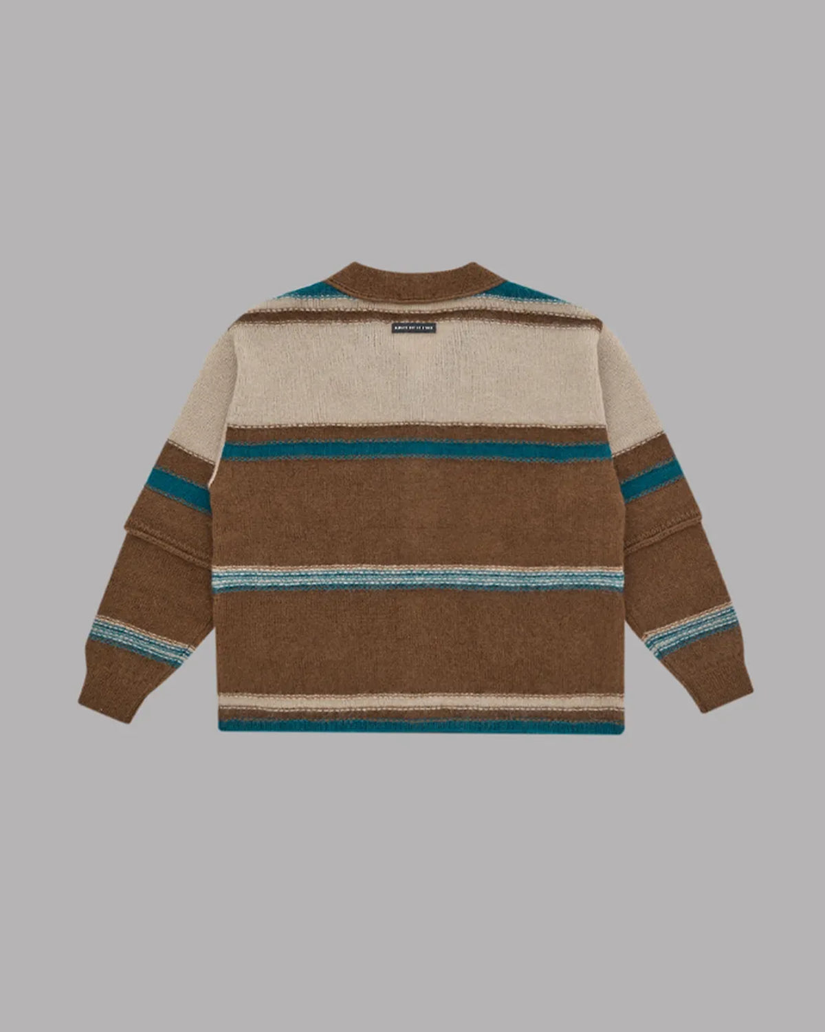 ALWAYS OUT OF STOCK / STRIPED KNIT MOHAIR CARDIGAN (HA-026207224)