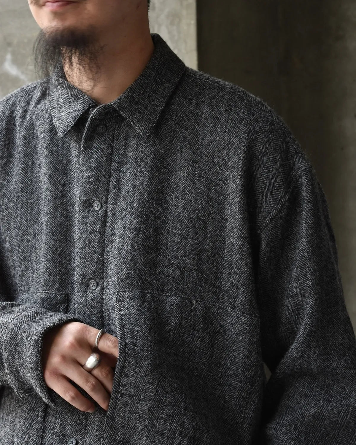 POLYPLOID / SHIRT JACKET C (C-5-001-055)