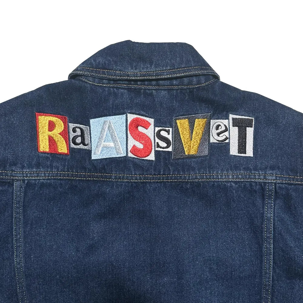 RASSVET / TYPO CLASSIC DENIM JACKET
