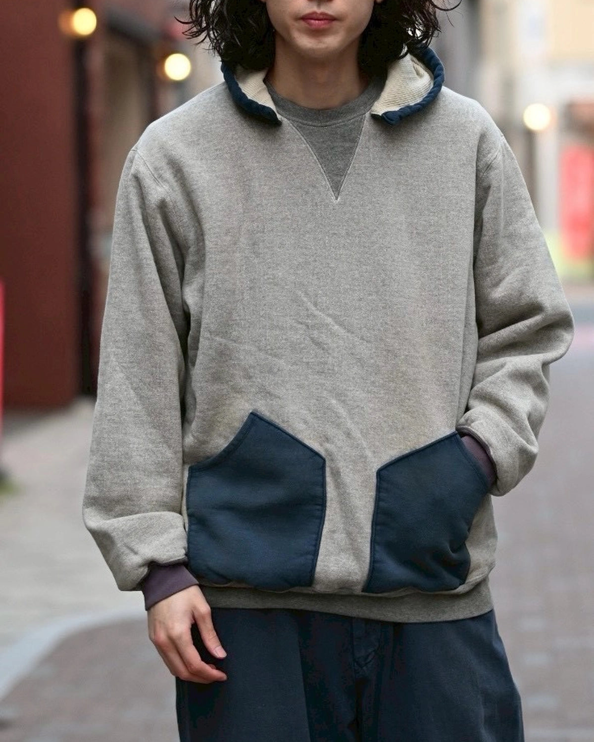 A.PRESSE / Vintage Attached Hood Sweat Parka (26SAP-05-15)