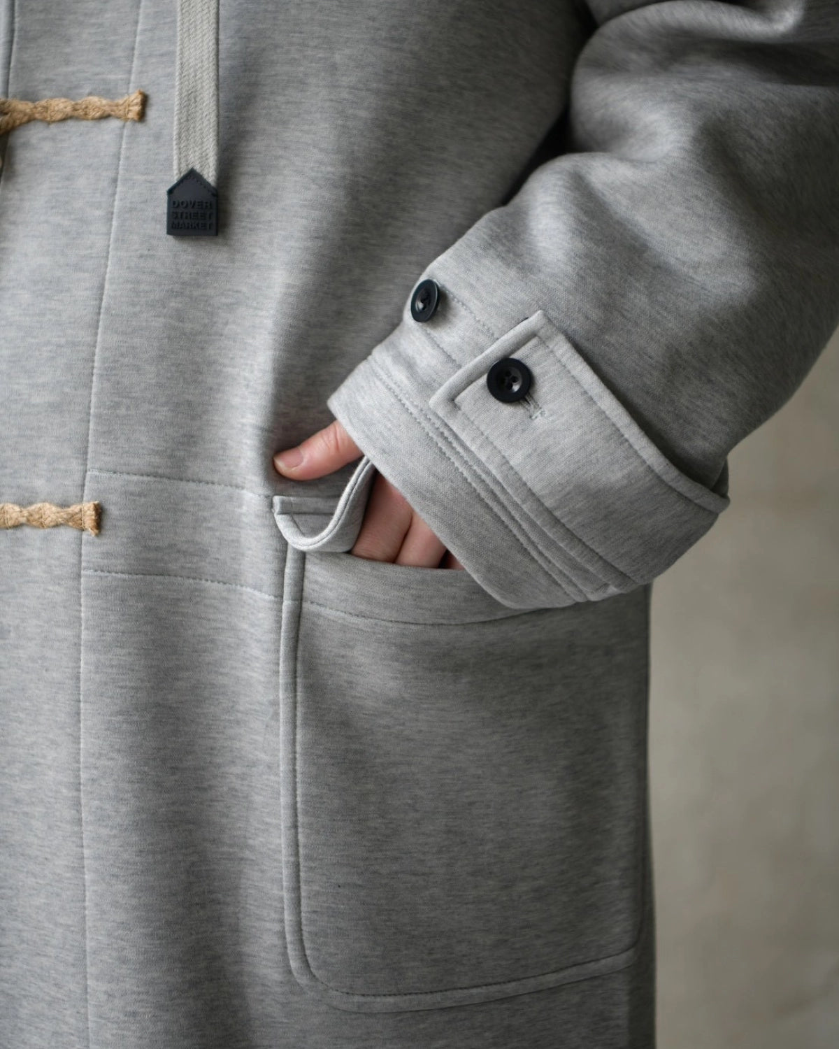 DOVER STREET MARKET kei ninomiya / DUFFLE COAT × GLOVERALL SOFT DOUBLE KNIT (DSM01C002)